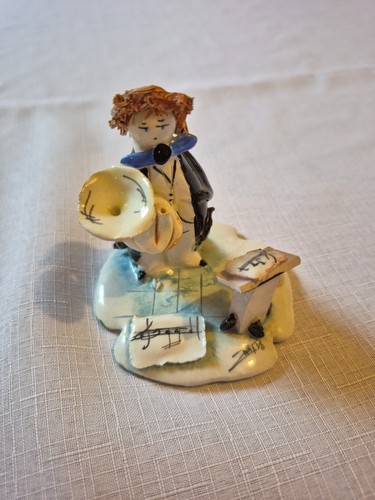 Zampiva musician boy figurine - zampiva,