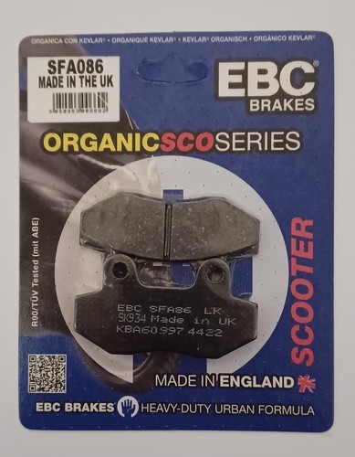 Ebc organic front rear - rear, disc