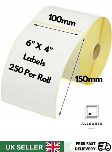 4x6 thermal labels - 4x6, 100x150mm