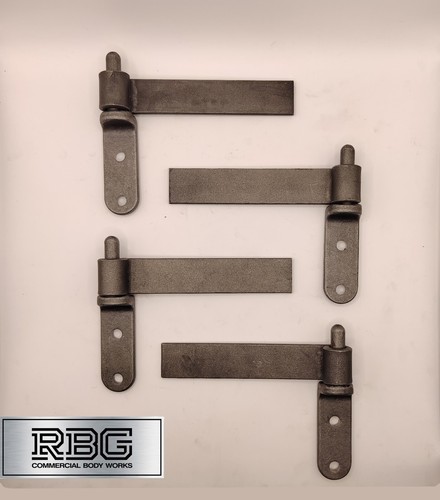 Straight hinge gudgeon - straight,