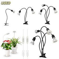 SANSI LED Grow Lights for Indoor Plants Full Spectrum Pot Clip Grow Light USED