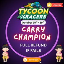 Mono_poly Go Tycoon Racer 3 Slot Carry Service (Point/Champion) - 100% Win Rate