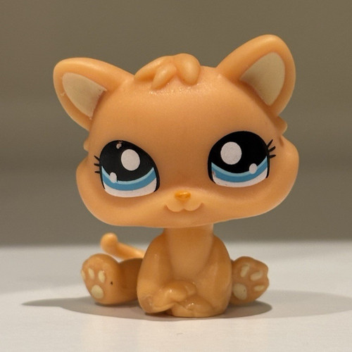 Lps orange kitten - kitten, #137
