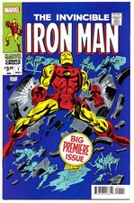 IRON MAN #1 NM, Facsimile