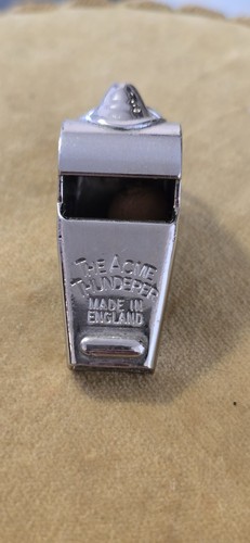 Vintage acme thunderer whistle - vintage,