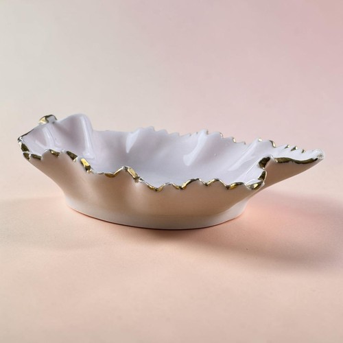 Denton china leaf dish - denton,
