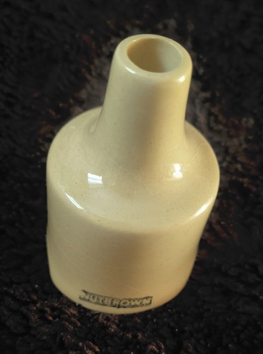 Nutbrown light brown ceramic - brown,