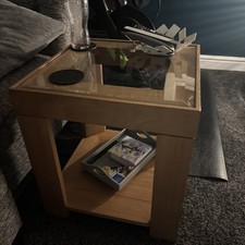 Solid Oak Coffee Side Table