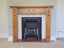 Pine Wooden Decorative Fire