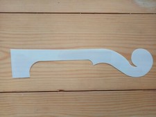 VIOLIN SCROLL NECK TEMPLATE