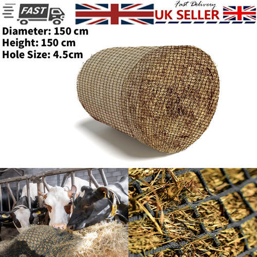 5ft diam large round - bale, hay