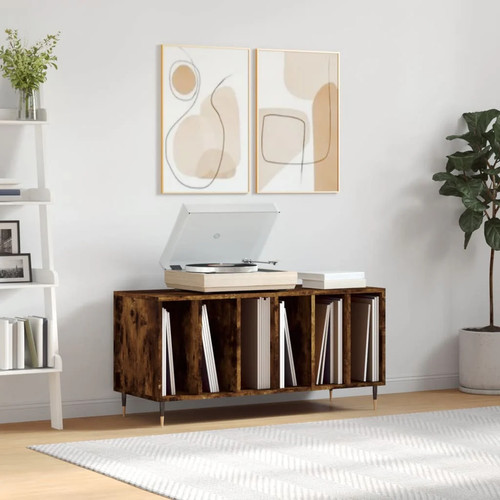 Modern wooden record - wooden, vinyl