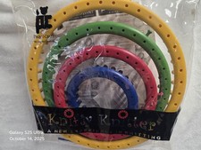 Provo Craft Knifty Knitter Set of 4 Round Looms in Sizes 11.5" 9.5" 7.5" 5.5"