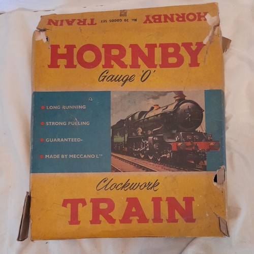 Hornby clockwork goods - hornby, no.20