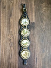 4 x Vintage BB Ceramic Brass