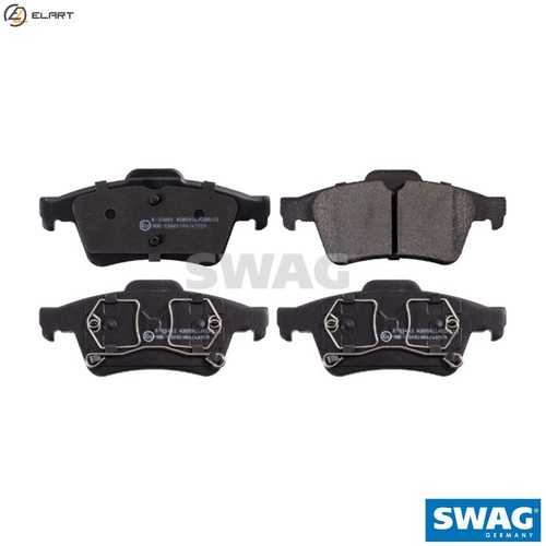Brake pad set - set, 91