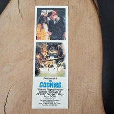 THE GOONIES Sticker Ziploc