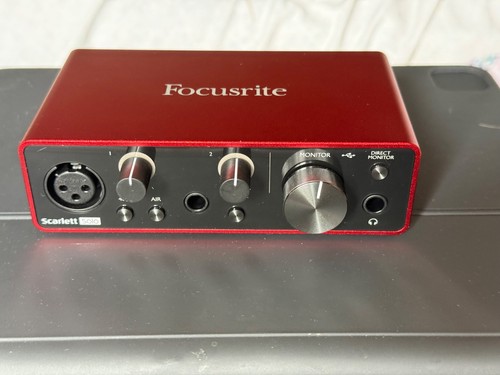 Focusrite scarlett solo - scarlett, 3rd