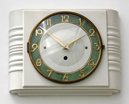 Vintage 28cm french wall clock - french,