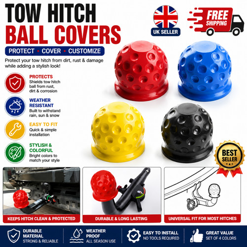 50mm tow bar ball - tow, cap