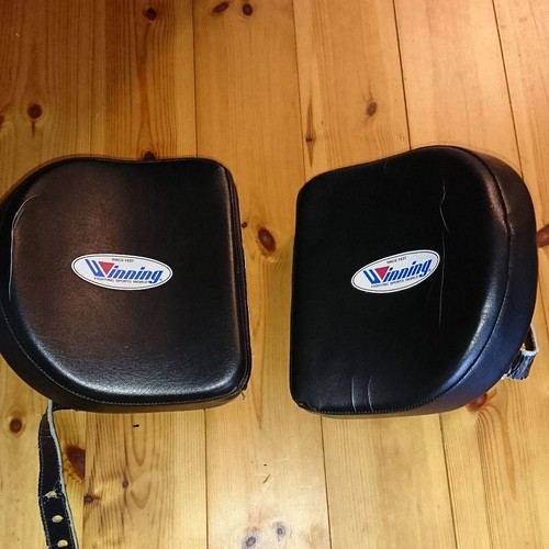 Winning punching mitts - winning,
