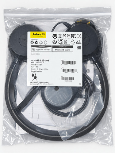 Jabra evolve stereo ms - evolve, 20