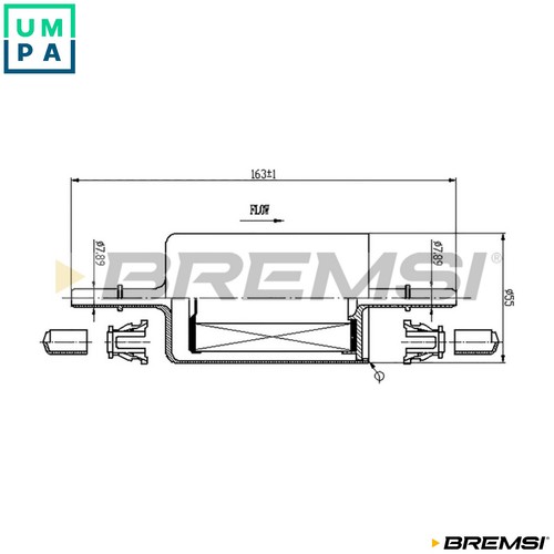 Fuel filter fe0846 for - fuel,