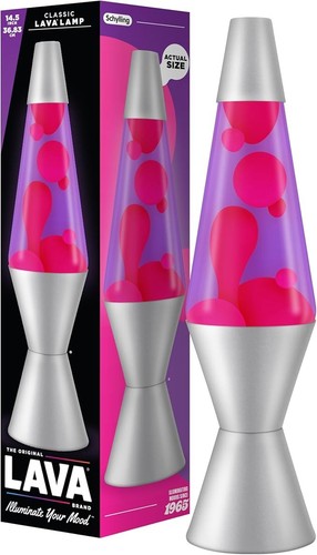 Lava lamp 2121uk pink - lamp, wax