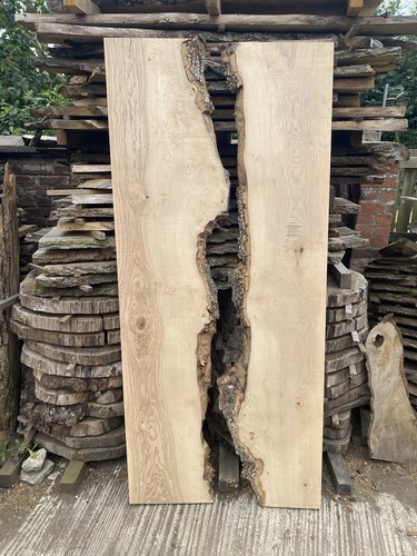 Waney edge live - ash, board