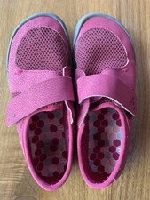 VIVOBAREFOOT KIDS LENNI RED PINK SHOES Single Strap SIZE EY 33 K US size 2