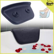 PU Bath Back Neck Support Bathtub Spa Head Rest Comfort Relaxing Foam Pillow New