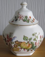 Aynsley 'Somerset' six sided bone china Trinket Pot