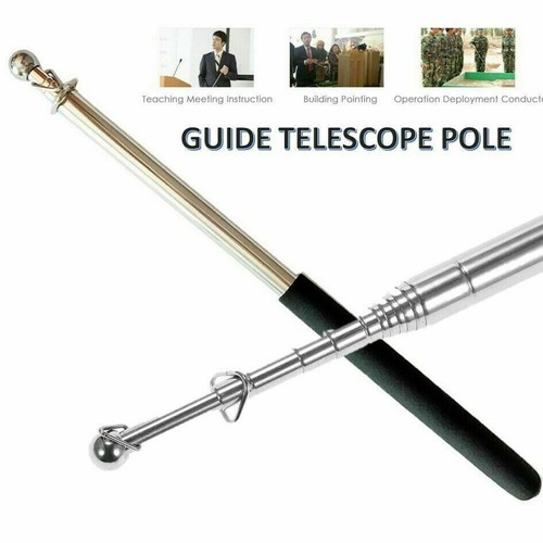Telescopic flag pole - 1.6m,
