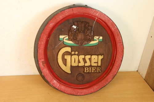 Vintage gösser beer faux - gösser,
