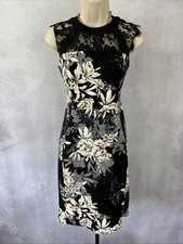 Dress UK 10 Sleeveless Floral