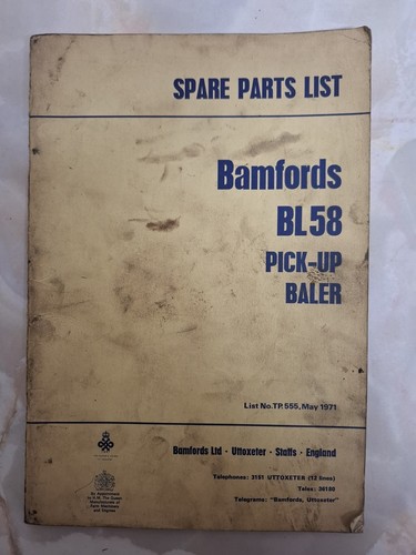1971 bamford bl58 conventional - bamford,