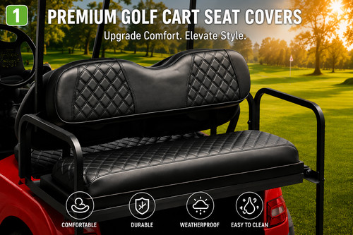 Golf cart rear seat - golf, fit