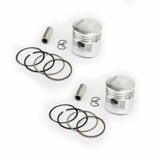 2 pièces kit piston achevé 44.50mm Pour Honda CA125 CM125 CD125T CBT125 82-99 A