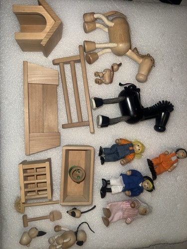 Handmade wooden farm set - handmade,