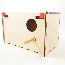Wooden Bird Breeding Box Nest