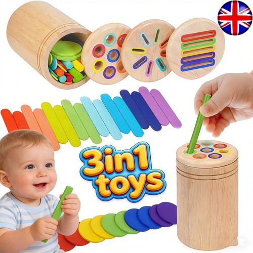 Wooden color sorting - wooden,