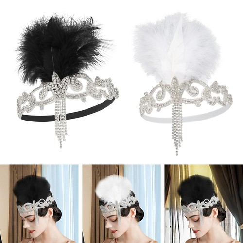 Flapper headband costume - flapper,