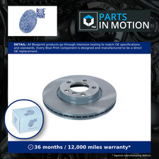 2x Brake Discs Pair Vented
