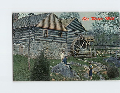 Postcard old water - postcard,