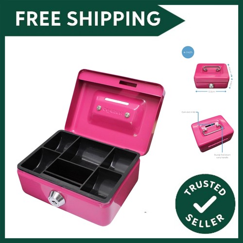 Key lockable cash box with - cash,