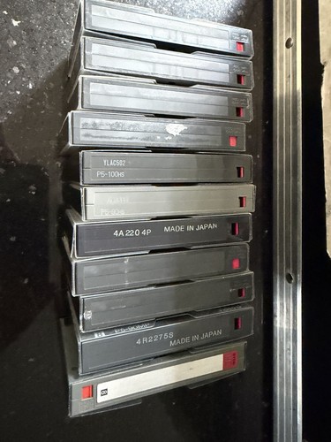 Used 8mm camcorder tapes - used,