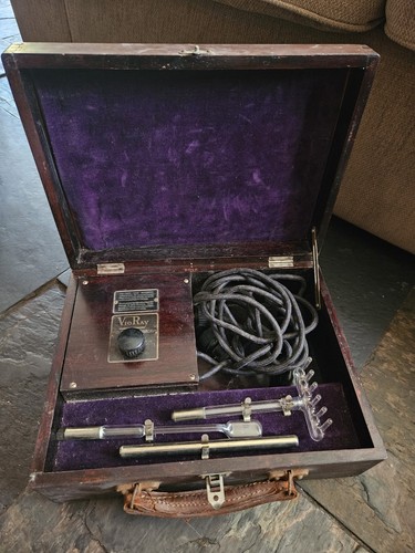 Antique violet ray - ray, plasma
