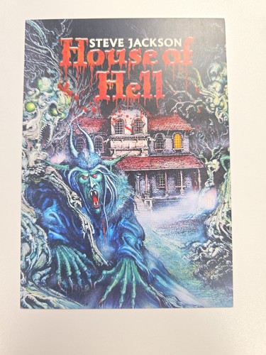 Fighting fantasy house hell - fighting,