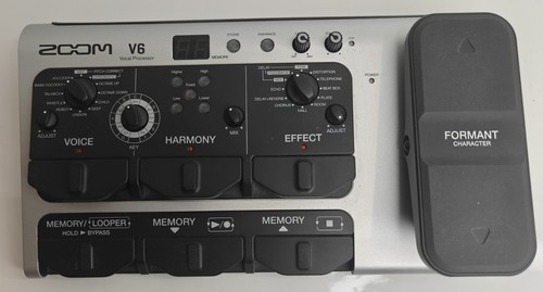 Zoom vocal effects - zoom, v6-sp