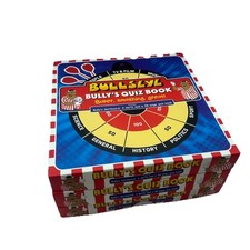 Bullseye Bully's Quiz Book With Magnetic Dart Board & Quiz Book New & Sealed X3